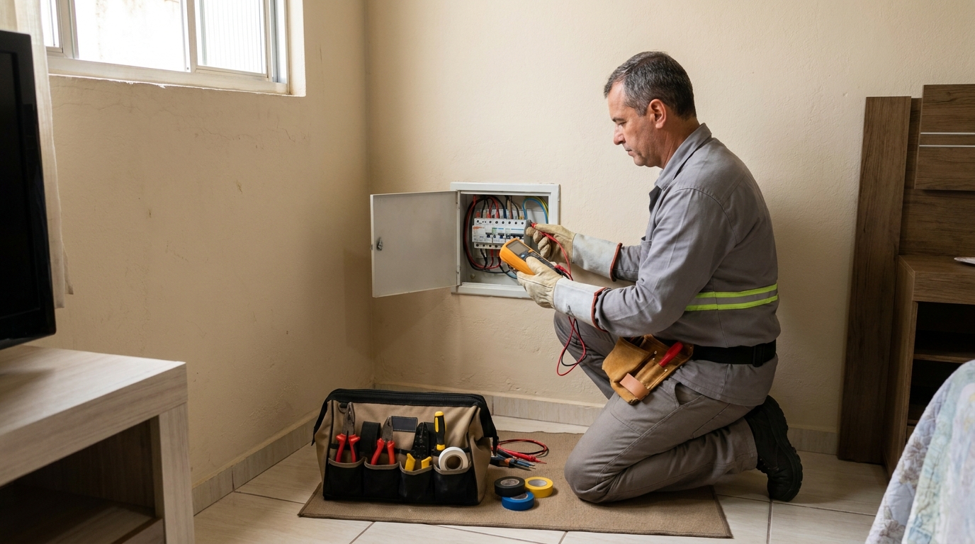 Instalação de Disjuntores e Quadros em Aracaju‑SE