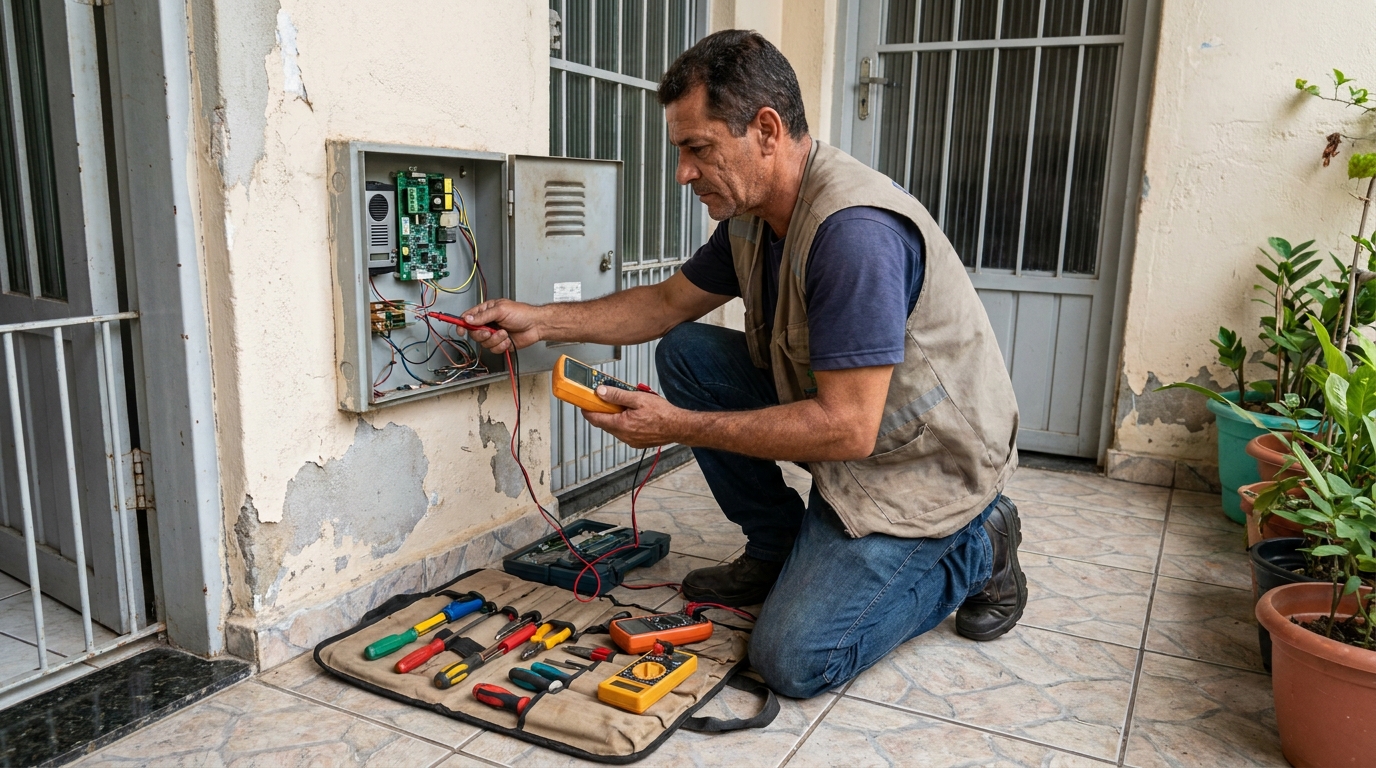 Troca de Fiação de Interfone em Aracaju‑SE